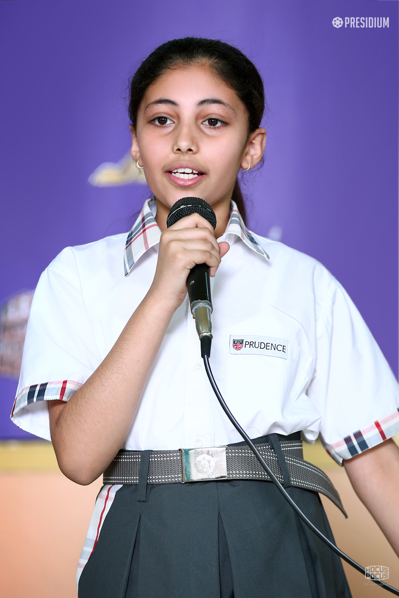 Presidium Pitampura, STUDENTS OBSERVE WORLD HERITAGE DAY WITH SPECIAL ASSEMBLY 