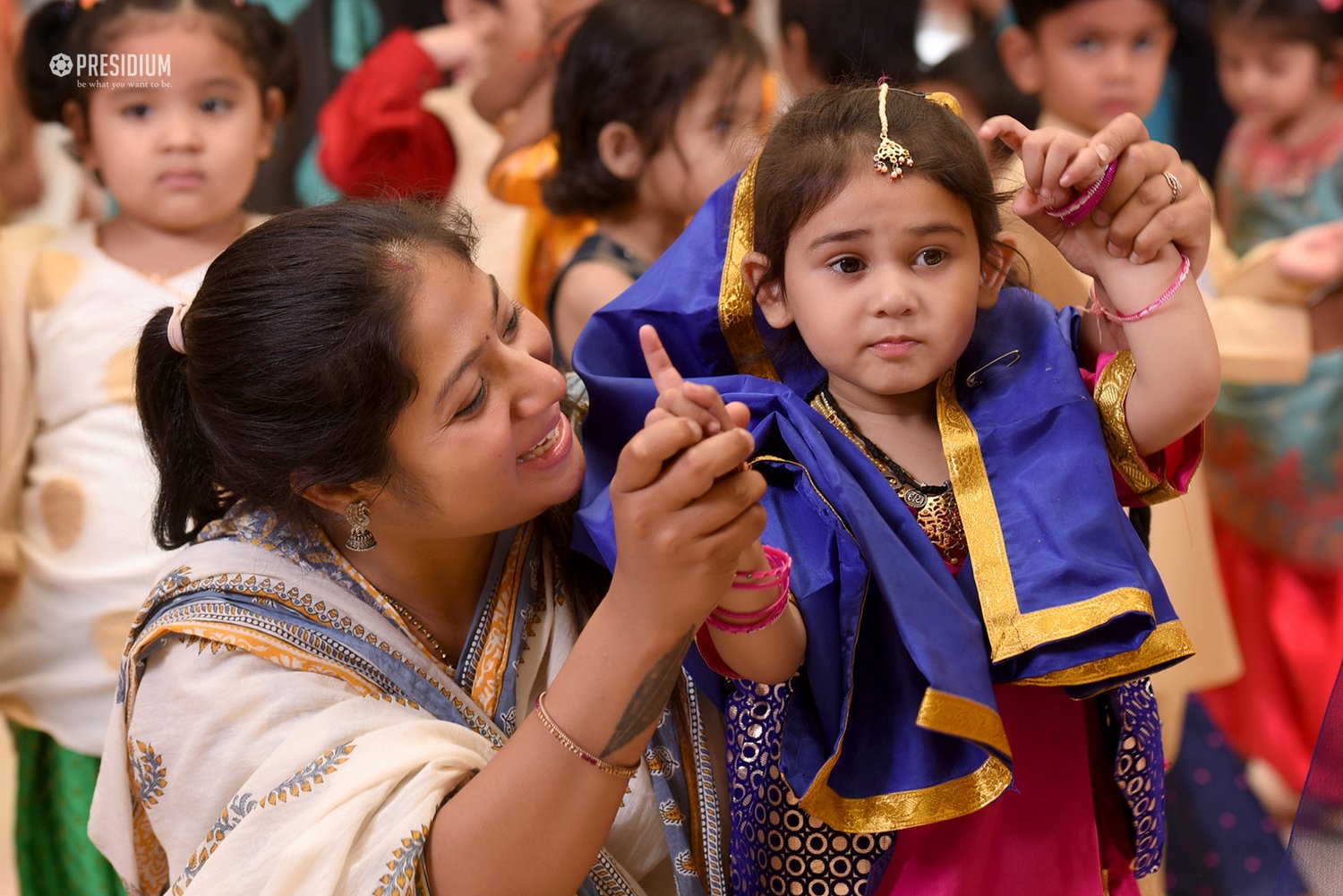 Presidium Rajnagar, CELEBRATING THE FESTIVAL OF HARVEST, BAISAKHI WITH GAIETY & JOY!