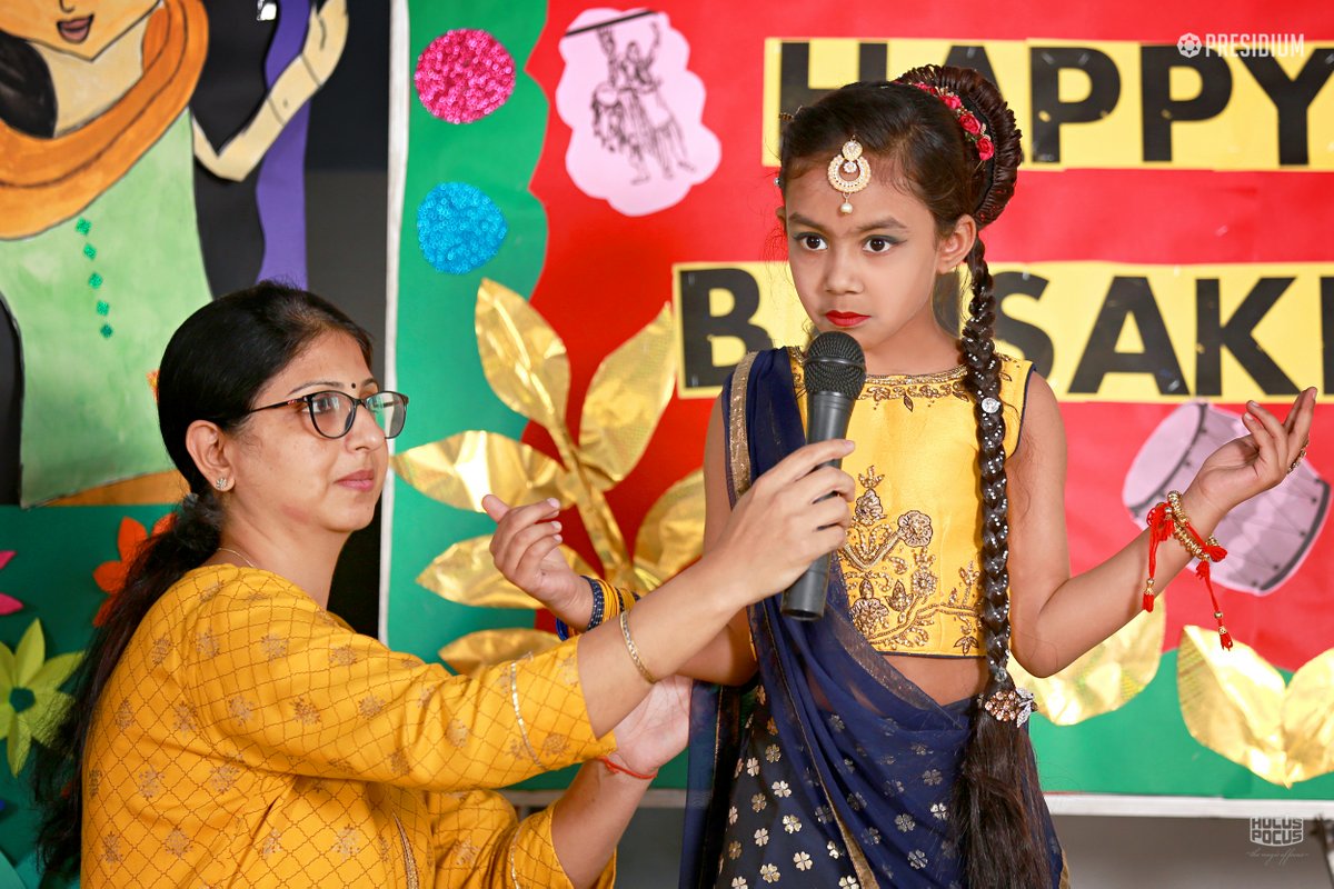 Presidium Vivek Vihar, STUDENTS CELEBRATE THE BLISSFUL FESTIVAL OF BAISAKHI!