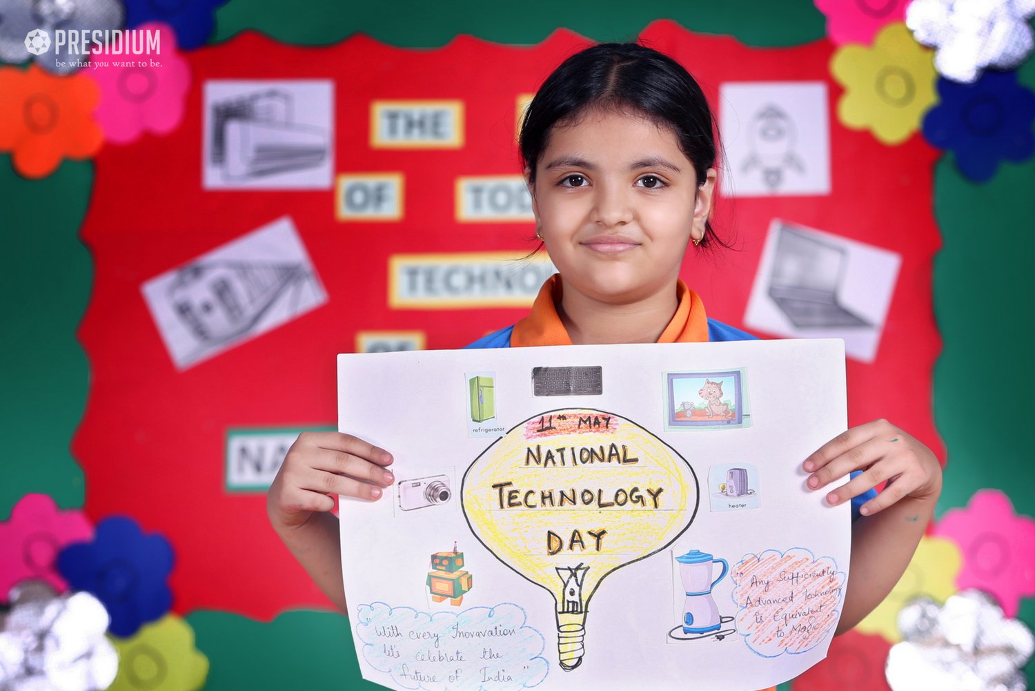 Presidium Vivek Vihar, NATIONAL TECHNOLOGY DAY: ONE IDEA CHANGES THE FUTURE! 