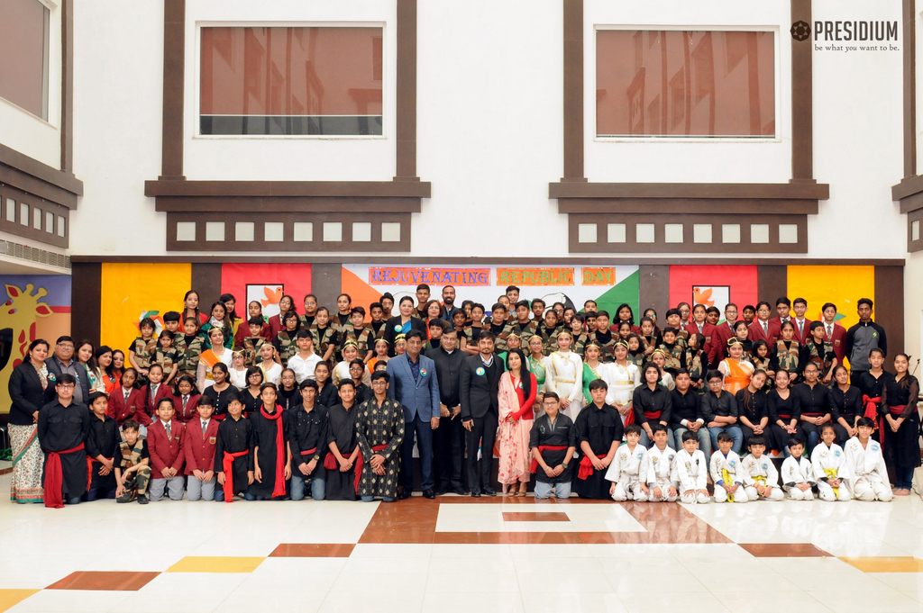 Presidium Rajnagar, PRESIDIANS CELEBRATE THE INDIAN CONSTITUTION ON 70TH REPUBLIC DAY