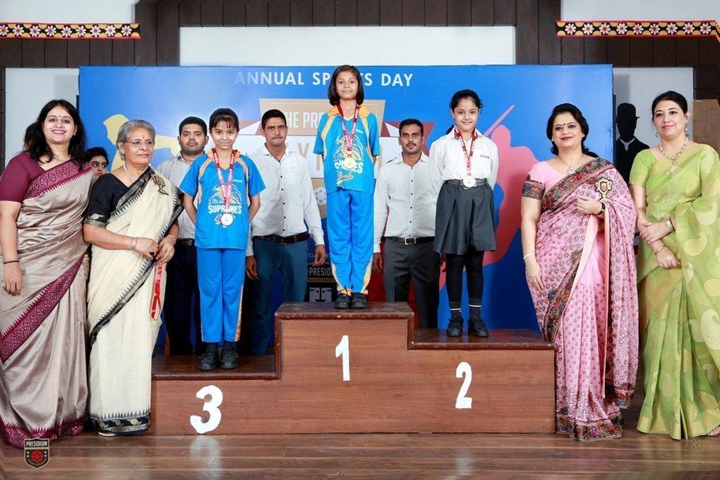 Presidium Indirapuram, Presidium features Rising Stars at Sports Day Prize Distribution!