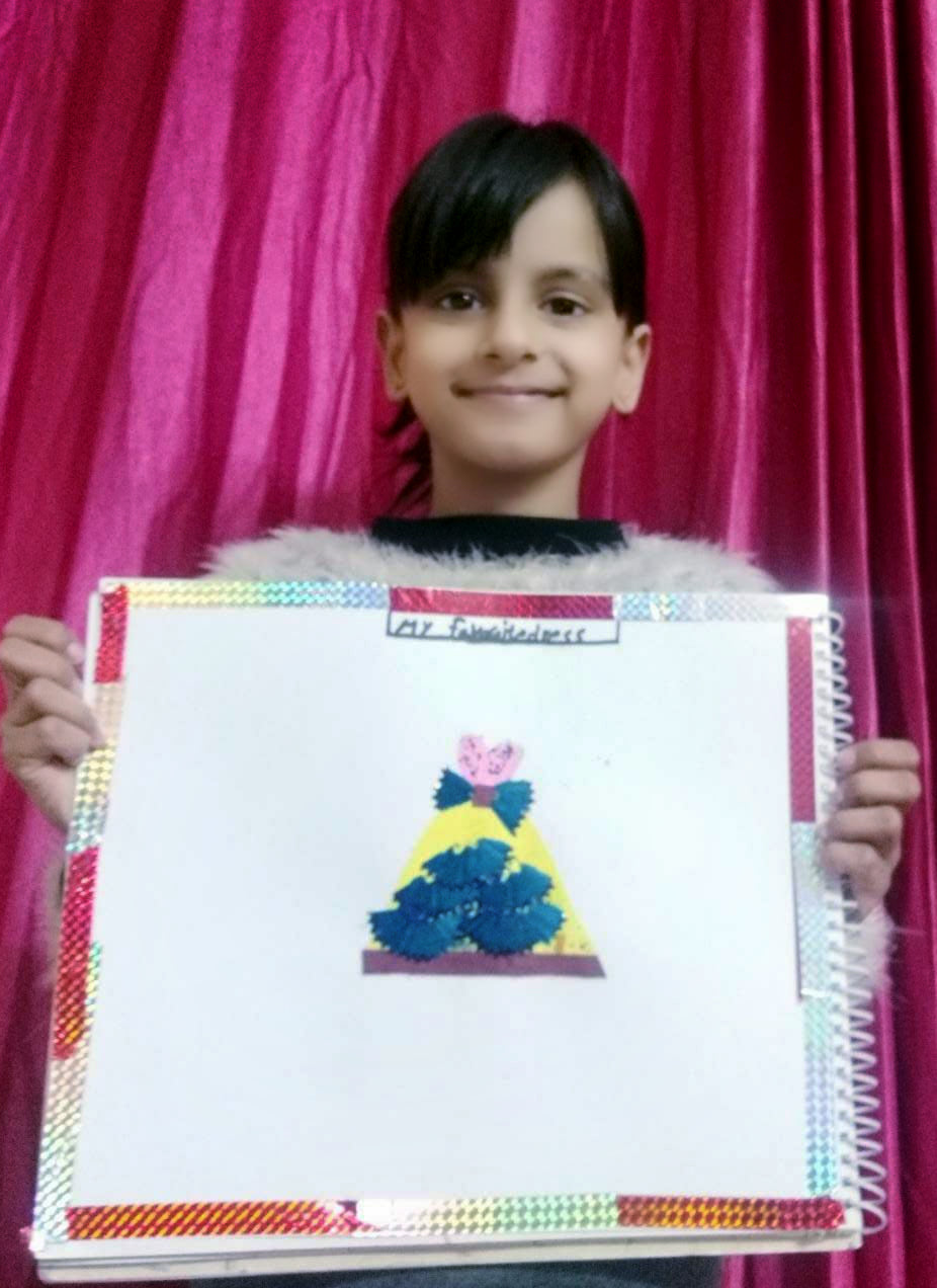 Presidium Dwarka-6, STUDENTS SHOWCASE THEIR CREATIVITY WITH TEXTILE ACTIVITY