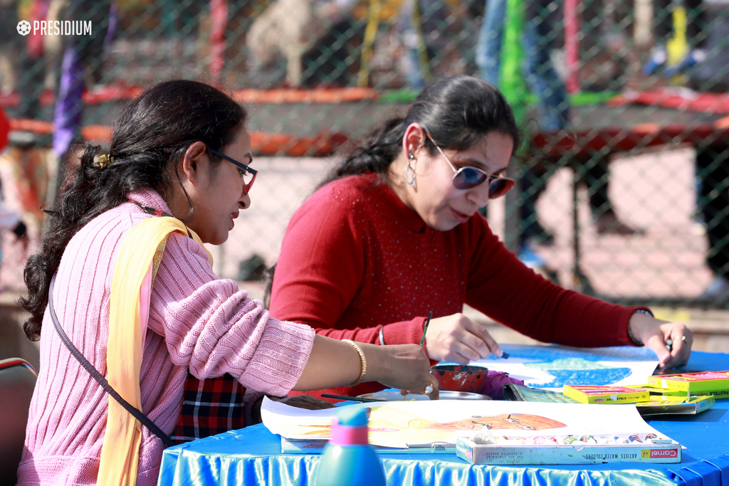 Presidium Gurgaon-57, MEMORABLE WINTER CARNIVAL CELEBRATION WITH DEAR SUDHA MA’AM