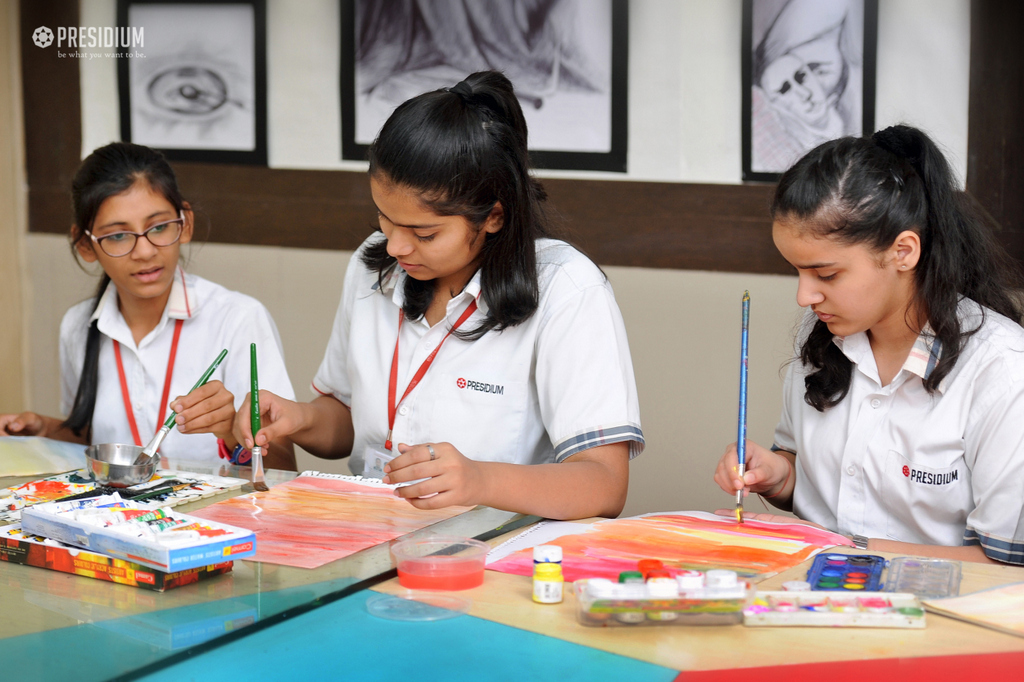 Presidium Gurgaon-57, CALLIGRAPHY WORKSHOP: WHEN FEELINGS DANCE WITH WORDS, IT’S ART! 