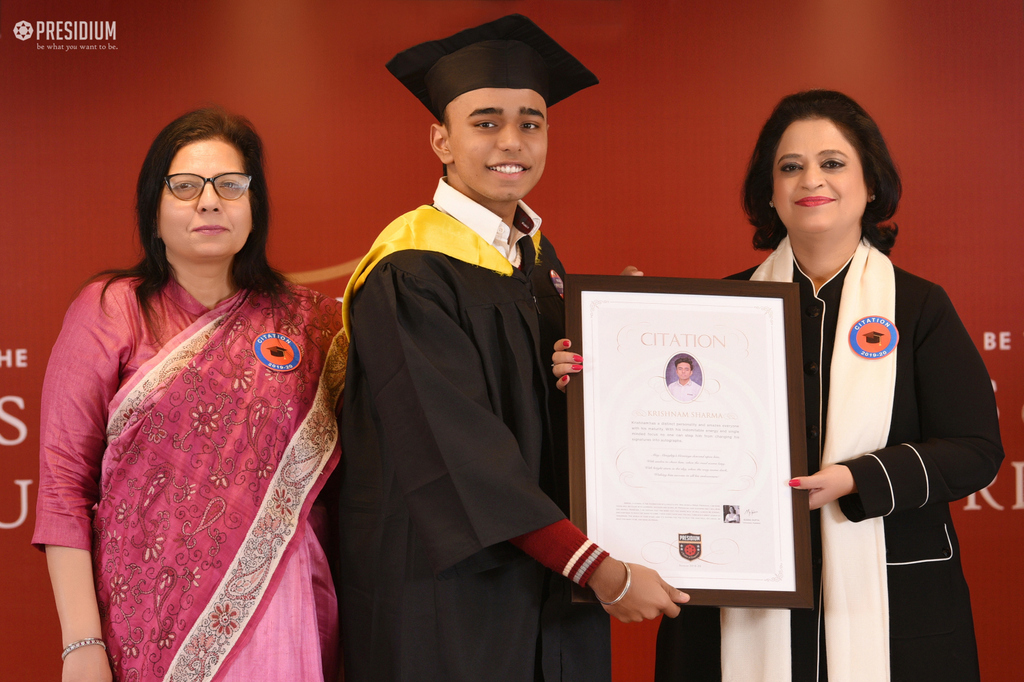 Presidium Gurgaon-57, CITATION CEREMONY: WISHING THE STUDENTS A BRIGHTER FUTURE AHEAD