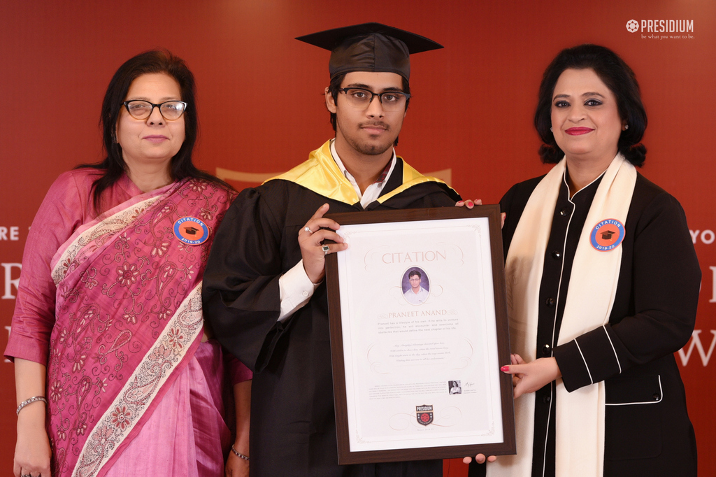 Presidium Gurgaon-57, CITATION CEREMONY: WISHING THE STUDENTS A BRIGHTER FUTURE AHEAD