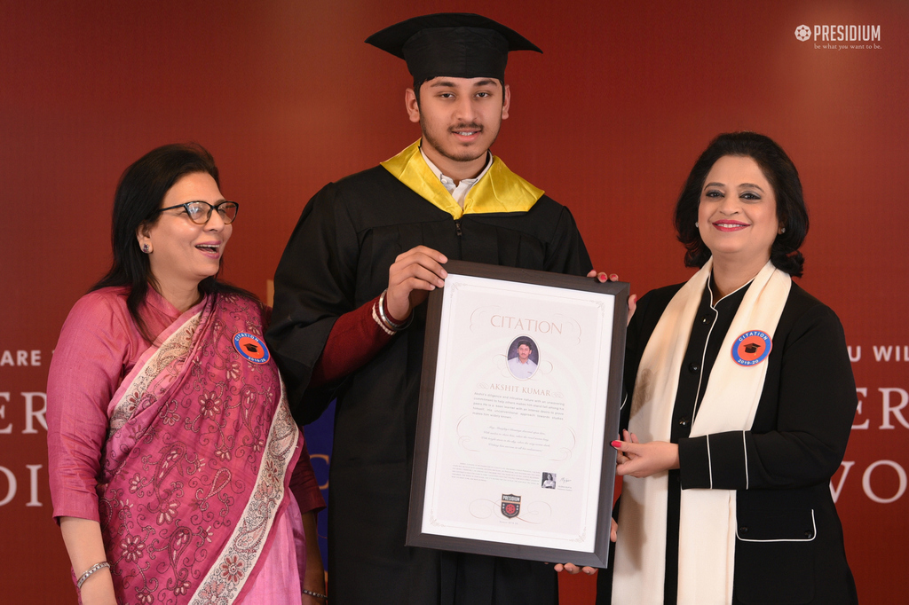 Presidium Gurgaon-57, CITATION CEREMONY: WISHING THE STUDENTS A BRIGHTER FUTURE AHEAD