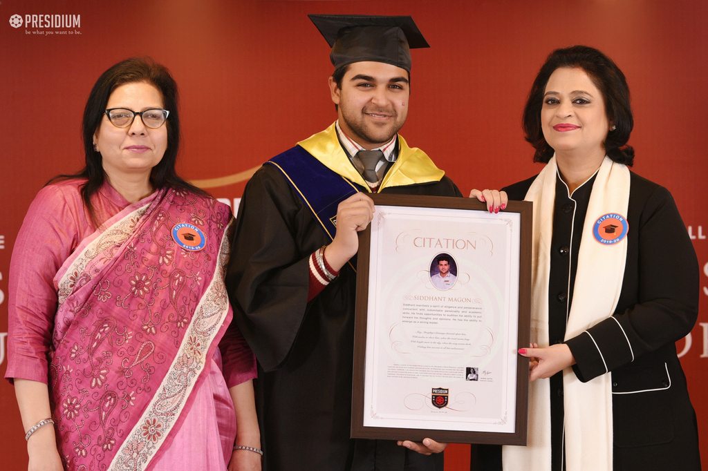 Presidium Gurgaon-57, CITATION CEREMONY: WISHING THE STUDENTS A BRIGHTER FUTURE AHEAD