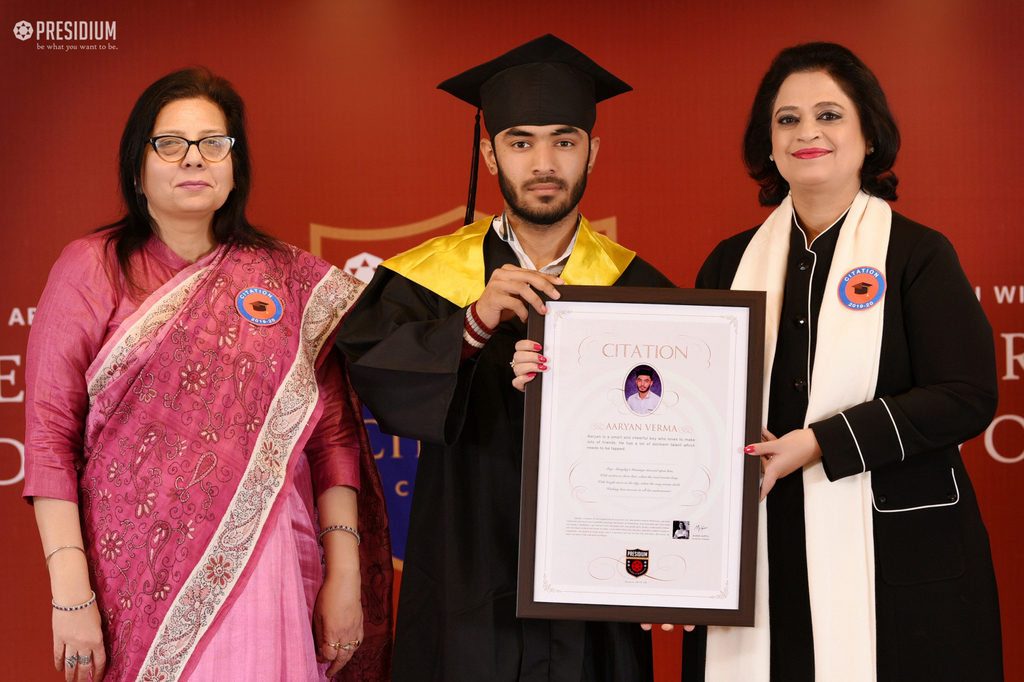 Presidium Gurgaon-57, CITATION CEREMONY: WISHING THE STUDENTS A BRIGHTER FUTURE AHEAD