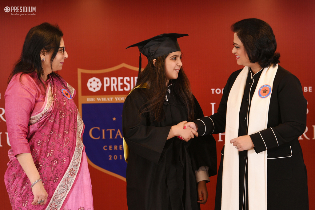 Presidium Gurgaon-57, CITATION CEREMONY: WISHING THE STUDENTS A BRIGHTER FUTURE AHEAD