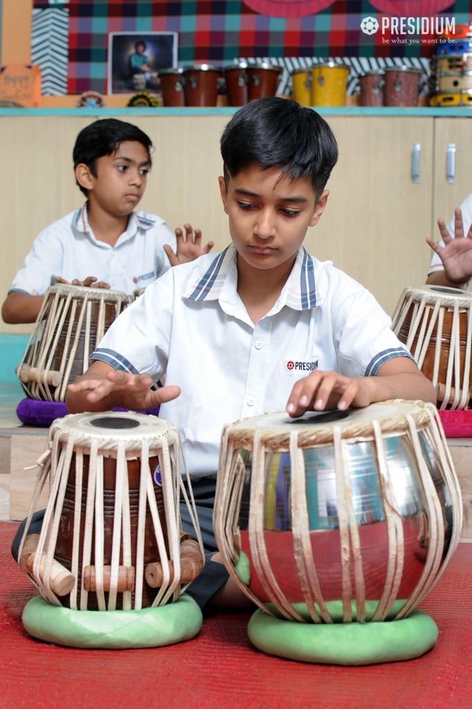 Presidium Gurgaon-57, STUDENTS MASTER ART OF DANCE & MUSIC WITH MASTERS IN THE FIELD