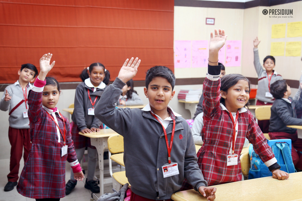 Presidium Gurgaon-57, STUDENTS ENJOY AN INTRIGUING SCIENCE ACTIVITY