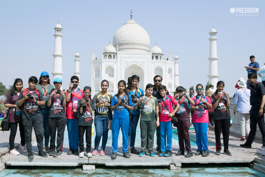 Presidium Gurgaon-57, PRESIDIANS VISIT THE TAJ MAHAL TO ADMIRE ITS MAJESTIC BEAUTY