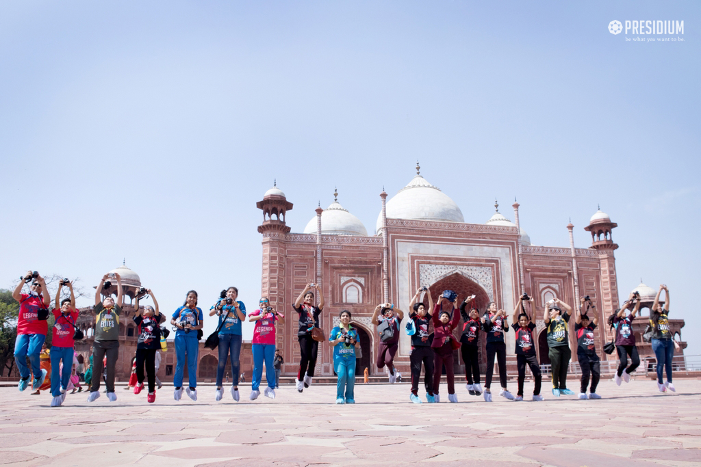 Presidium Gurgaon-57, PRESIDIANS VISIT THE TAJ MAHAL TO ADMIRE ITS MAJESTIC BEAUTY