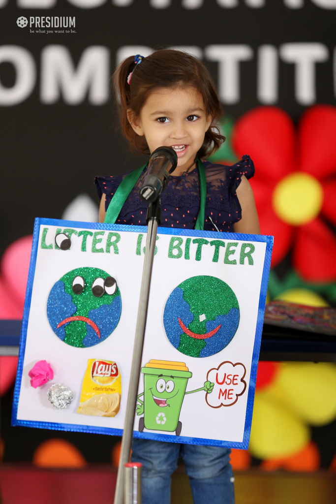 Presidium Rajnagar, A WONDERFUL DISPLAY OF CONFIDENCE AT RHYME RECITATION COMPETITION