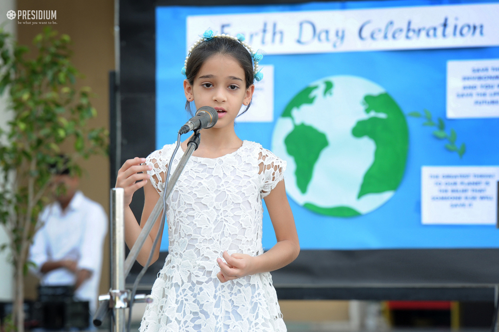 Presidium Gurgaon-57, EARTH DAY: SPREADING THE MESSAGE OF PROTECTING MOTHER EARTH!