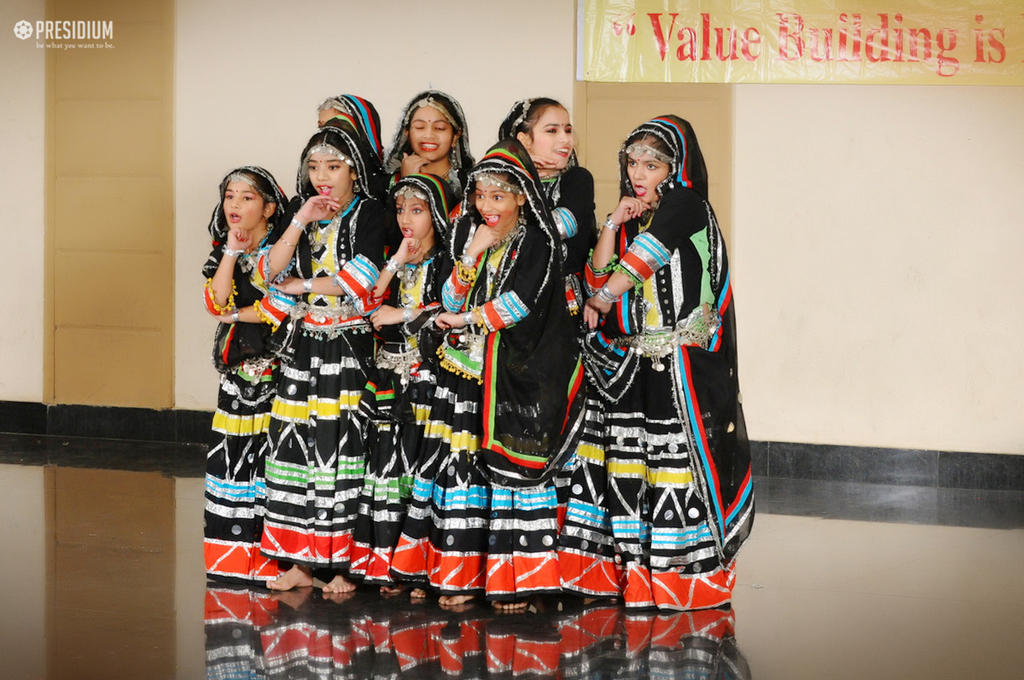 Presidium Gurgaon-57, INTER-SCHOOL FOLK DANCE COMPETITION: A CULTURAL EXTRAVAGANZA