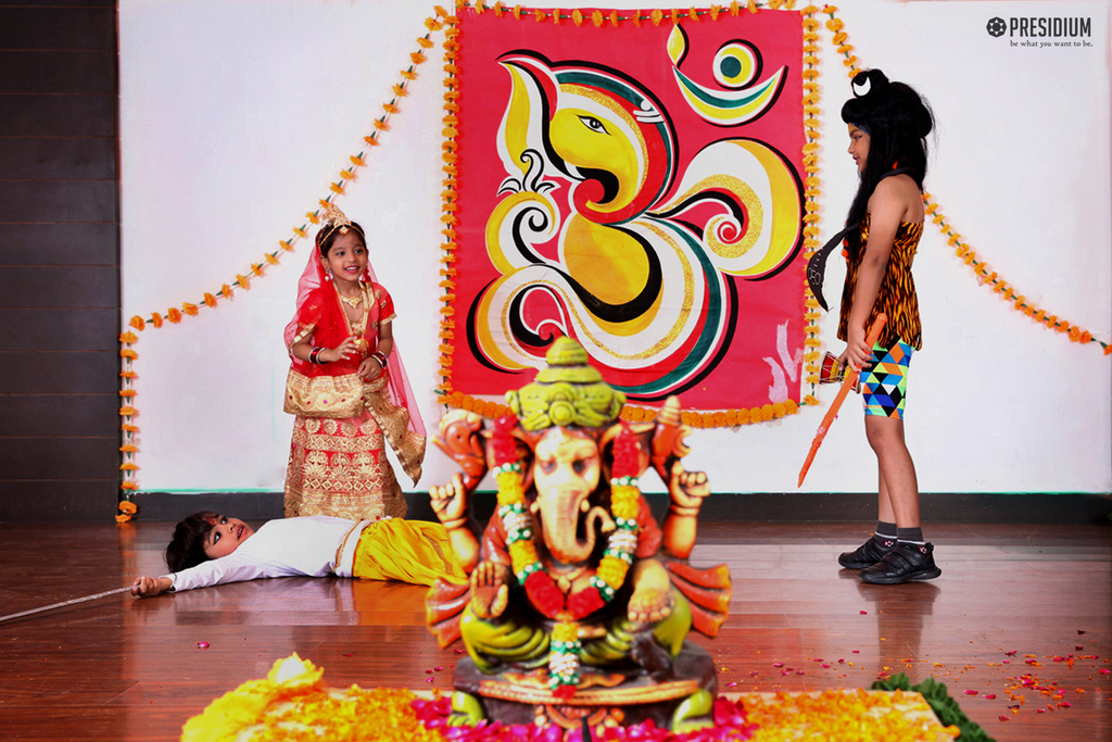 Presidium Gurgaon-57, PRESIDIANS CELEBRATE THE BIRTH OF GAJANANDA ON GANESH CHATURTHI