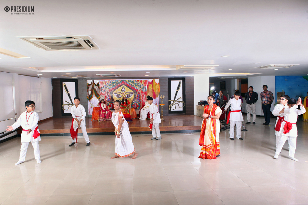 Presidium Gurgaon-57, PRESIDIANS INVOKE THE BLESSINGS OF GODDESS DURGA ON 'NAVRATRI'