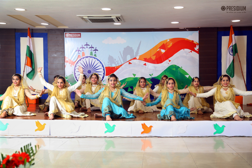 Presidium Gurgaon-57, PRESIDIANS SOAK IN THE FEELING OF PATRIOTISM THIS REPUBLIC DAY