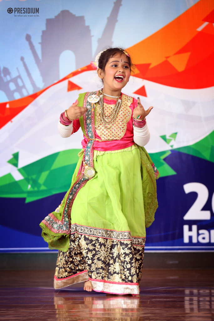 Presidium Gurgaon-57, PRESIDIANS SOAK IN THE FEELING OF PATRIOTISM THIS REPUBLIC DAY