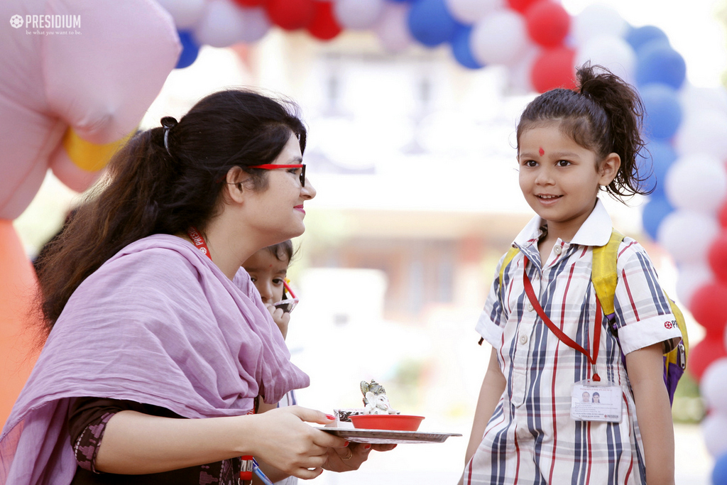 Presidium Gurgaon-57, NEW ASPIRATIONS & NEW BEGINNINGS : WELCOMING THE BATCH OF 2018-19