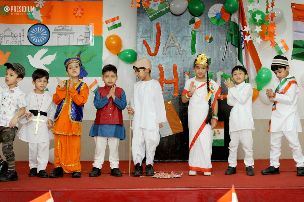 Presidium Gurgaon-57, STUDENTS CELEBRATE INDEPENDENCE DAY WITH AN ARRAY OF COMPETITIONS