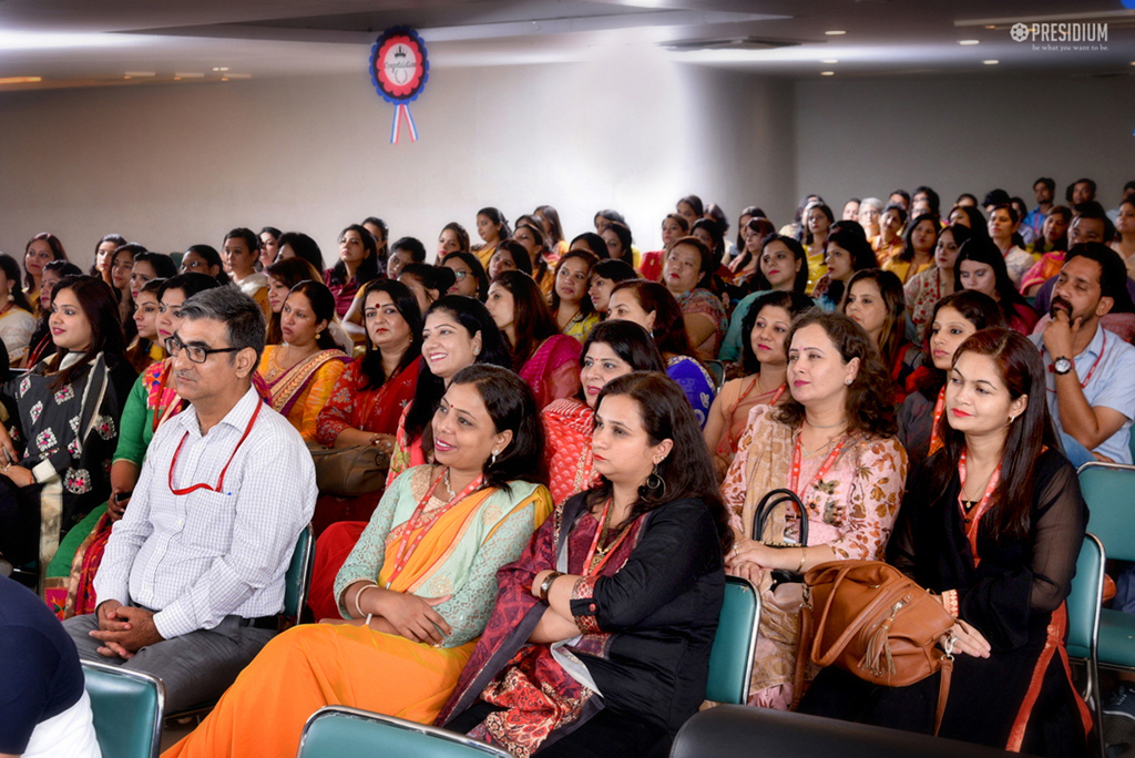 Presidium Gurgaon-57, CELEBRATING ENORMOUS STRENGTH OF TEACHERS : CHAIRPERSON HONOURS Presidium Gurgaon-57, CELEBRATING ENORMOUS STRENGTH OF TEACHERS : CHAIRPERSON HONOURS