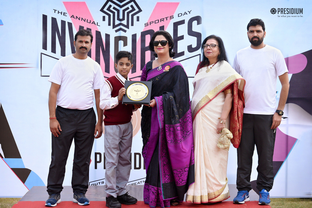 Presidium Gurgaon-57, SPORTS DAY: A DAY FILLED WITH THE EXHILARATION OF JOY & VICTORY