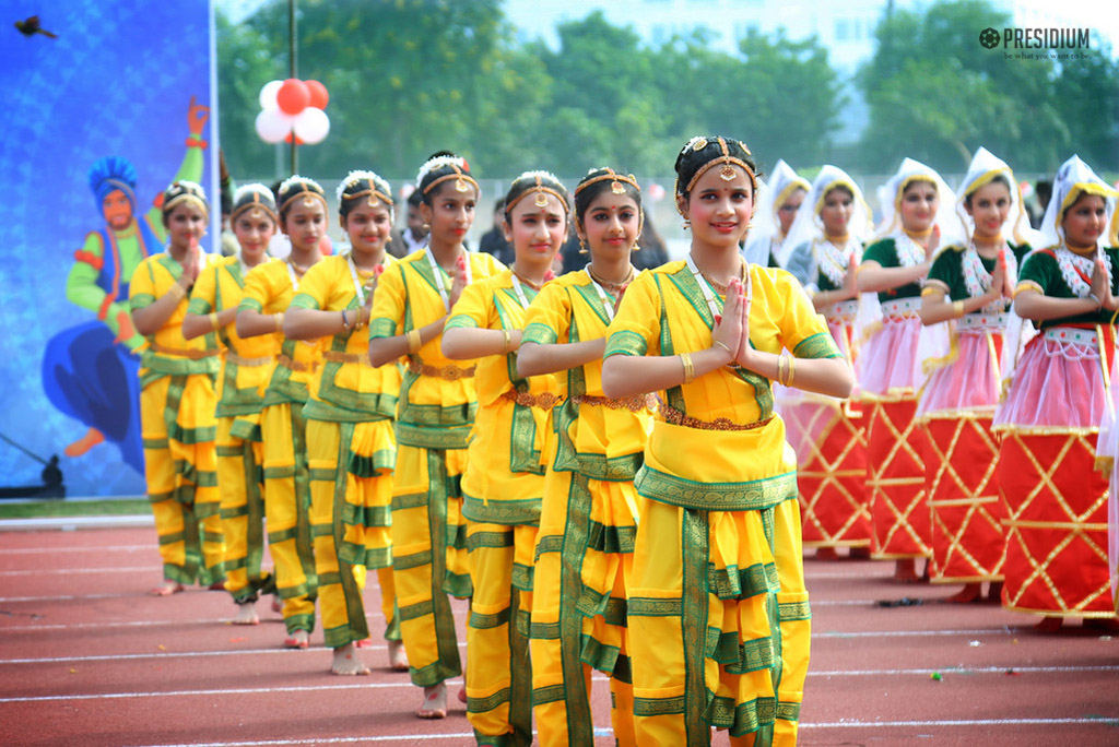 Presidium Gurgaon-57, SPORTS DAY: A DAY FILLED WITH THE EXHILARATION OF JOY & VICTORY