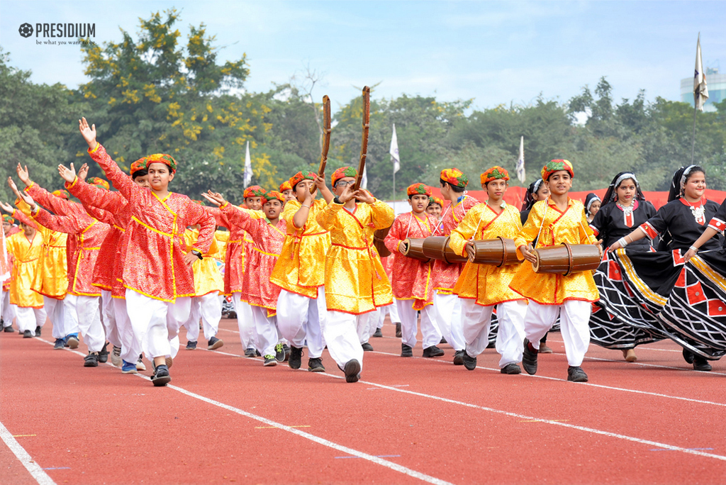 Presidium Gurgaon-57, SPORTS DAY: A DAY FILLED WITH THE EXHILARATION OF JOY & VICTORY