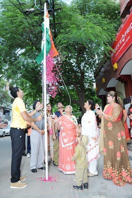 Presidium Rajnagar, Patriotic spirit dawns at Presidium
