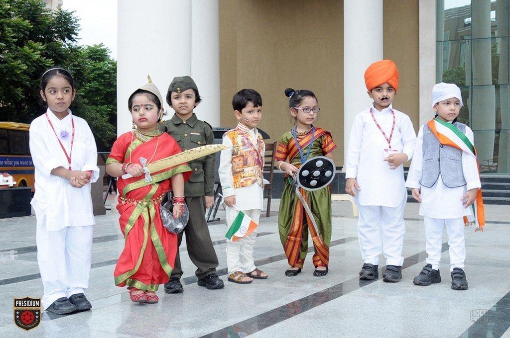 Presidium Rajnagar, Patriotic spirit dawns at Presidium