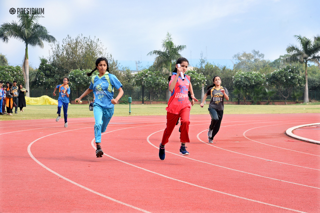 Presidium Indirapuram, STUDENTS EXHIBIT THEIR EXCEPTIONAL TALENTS AT ANNUAL SPORTS DAY