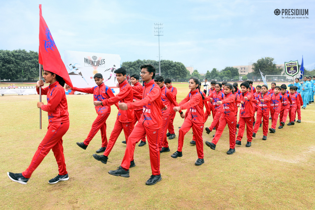 Presidium Indirapuram, STUDENTS EXHIBIT THEIR EXCEPTIONAL TALENTS AT ANNUAL SPORTS DAY