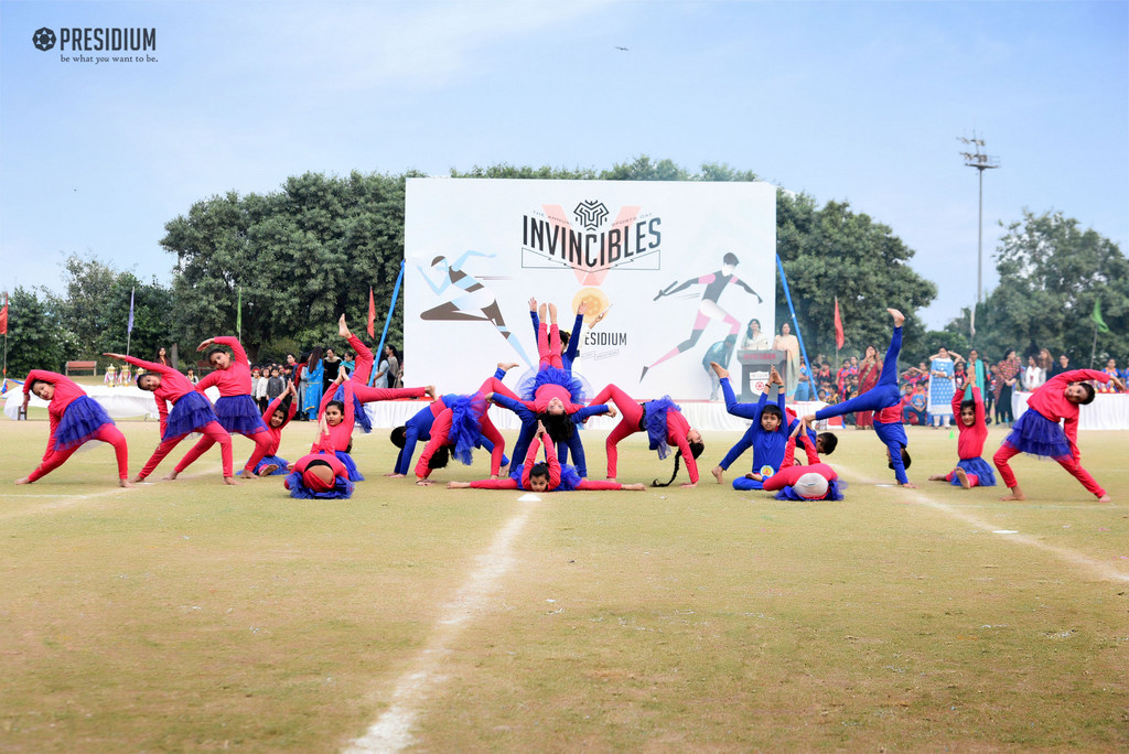 Presidium Indirapuram, STUDENTS EXHIBIT THEIR EXCEPTIONAL TALENTS AT ANNUAL SPORTS DAY