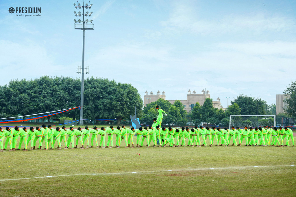 Presidium Indirapuram, STUDENTS EXHIBIT THEIR EXCEPTIONAL TALENTS AT ANNUAL SPORTS DAY