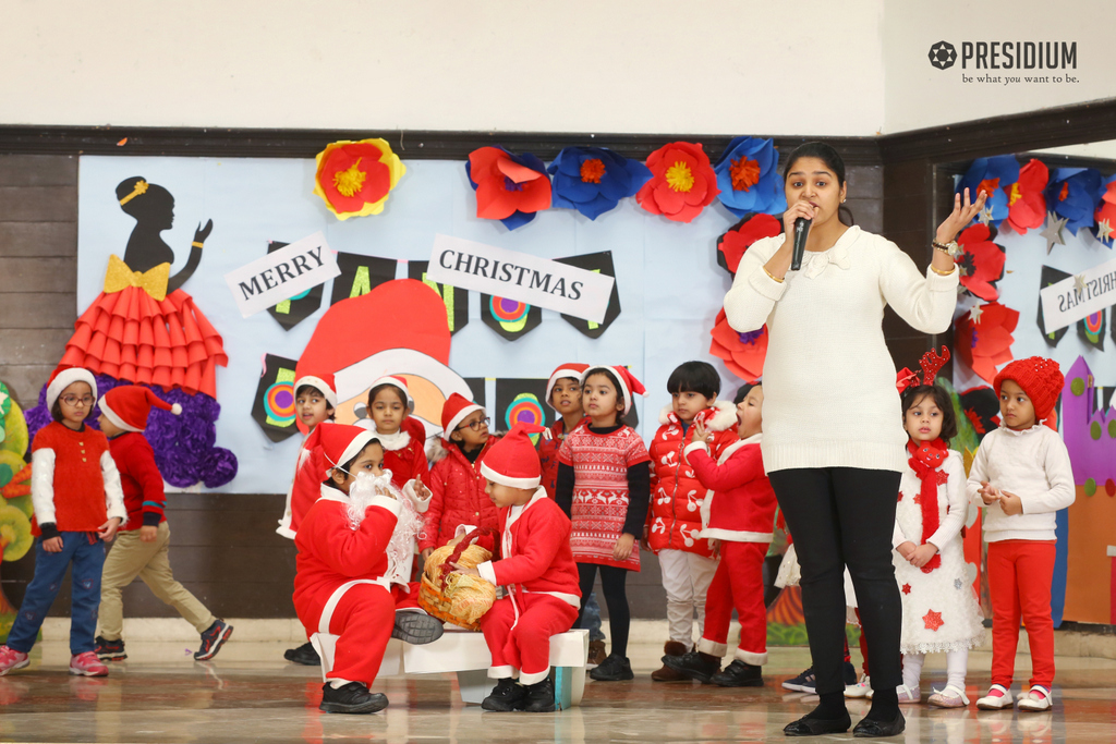 Presidium Indirapuram, IT’S A MERRY CHRISTMAS FOR OUR LITTLE ELVES OF PRESIDIUM!