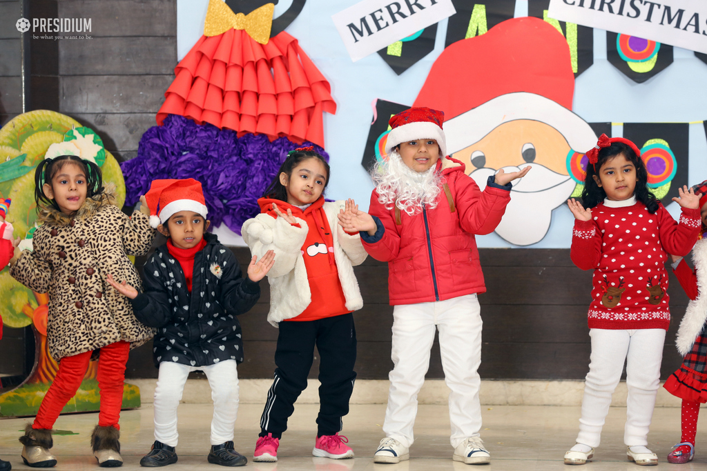 Presidium Indirapuram, IT’S A MERRY CHRISTMAS FOR OUR LITTLE ELVES OF PRESIDIUM!