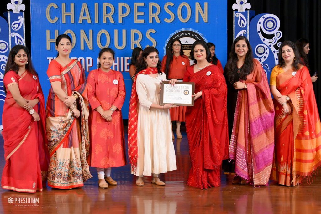 Presidium Indirapuram, TEACHERS RECEIVE RECOGNITION AT CHAIRPERSON HONOURS FOR TEACHERS