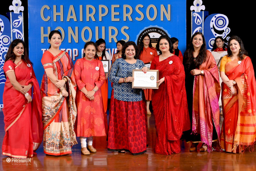 Presidium Indirapuram, TEACHERS RECEIVE RECOGNITION AT CHAIRPERSON HONOURS FOR TEACHERS