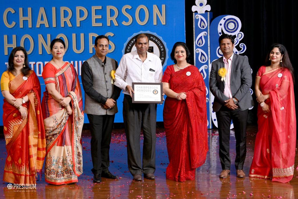 Presidium Indirapuram, TEACHERS RECEIVE RECOGNITION AT CHAIRPERSON HONOURS FOR TEACHERS