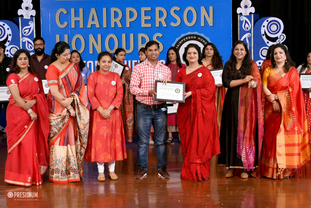 Presidium Indirapuram, TEACHERS RECEIVE RECOGNITION AT CHAIRPERSON HONOURS FOR TEACHERS