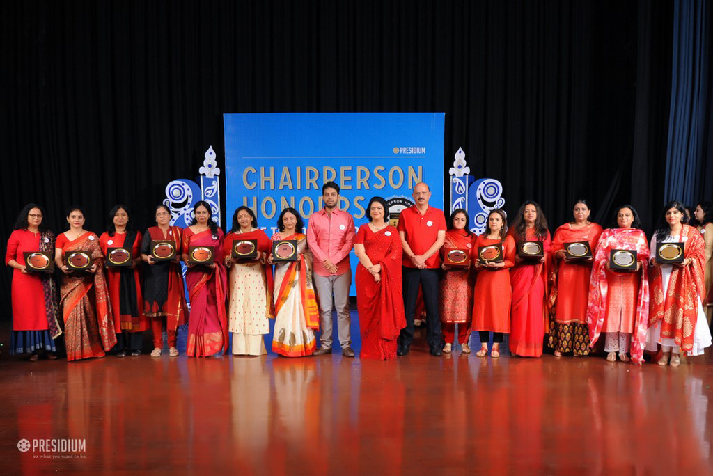 Presidium Indirapuram, TEACHERS RECEIVE RECOGNITION AT CHAIRPERSON HONOURS FOR TEACHERS