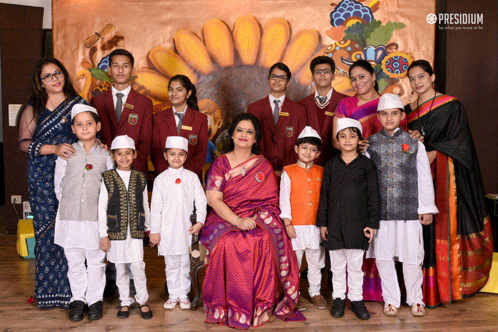 Presidium Indirapuram, CHILDREN'S DAY CELEBRATIONS WITH SUDHA MA'AM ENTHRALLS PRESIDIANS