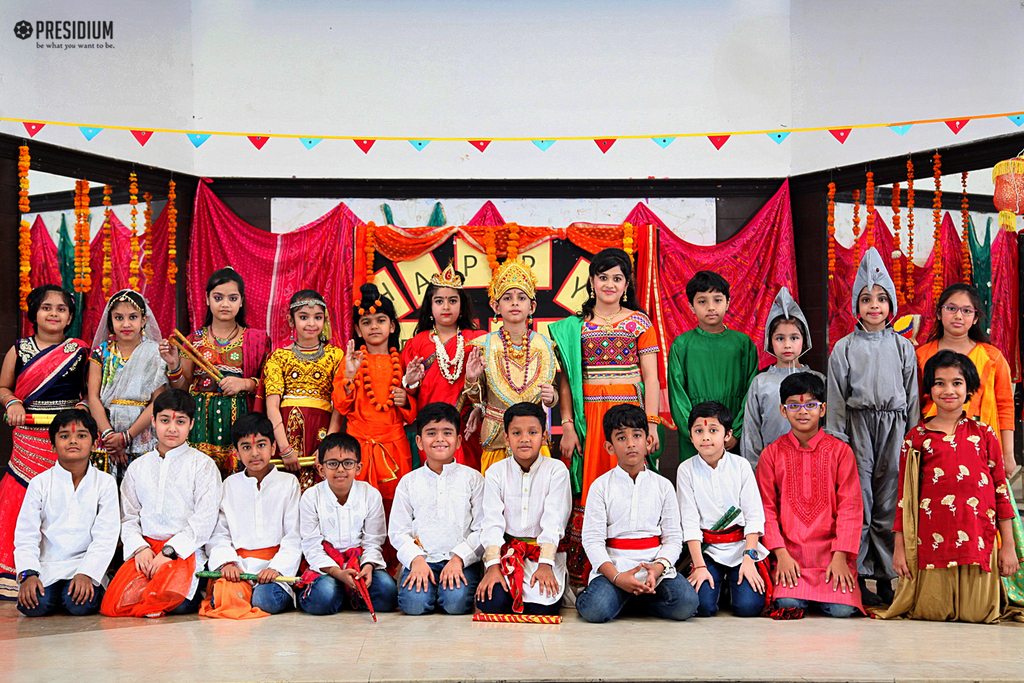 Presidium Indirapuram, YOUNG PRESIDIANS CELEBRATE 'THE FESTIVAL OF LIGHTS'