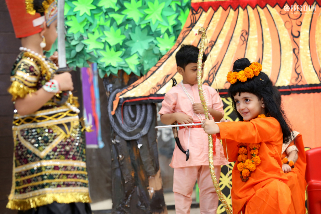 Presidium Indirapuram, PRESIDIANS GIVE MESMERIZING PERFORMANCES ON DUSSEHRA