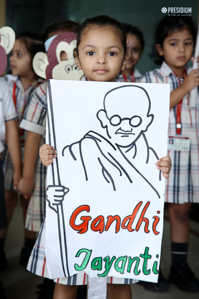 Presidium Indirapuram, GANDHI JAYANTI: PRESIDIANS DEVELOP A SENSE OF GRATITUDE TO BAPU