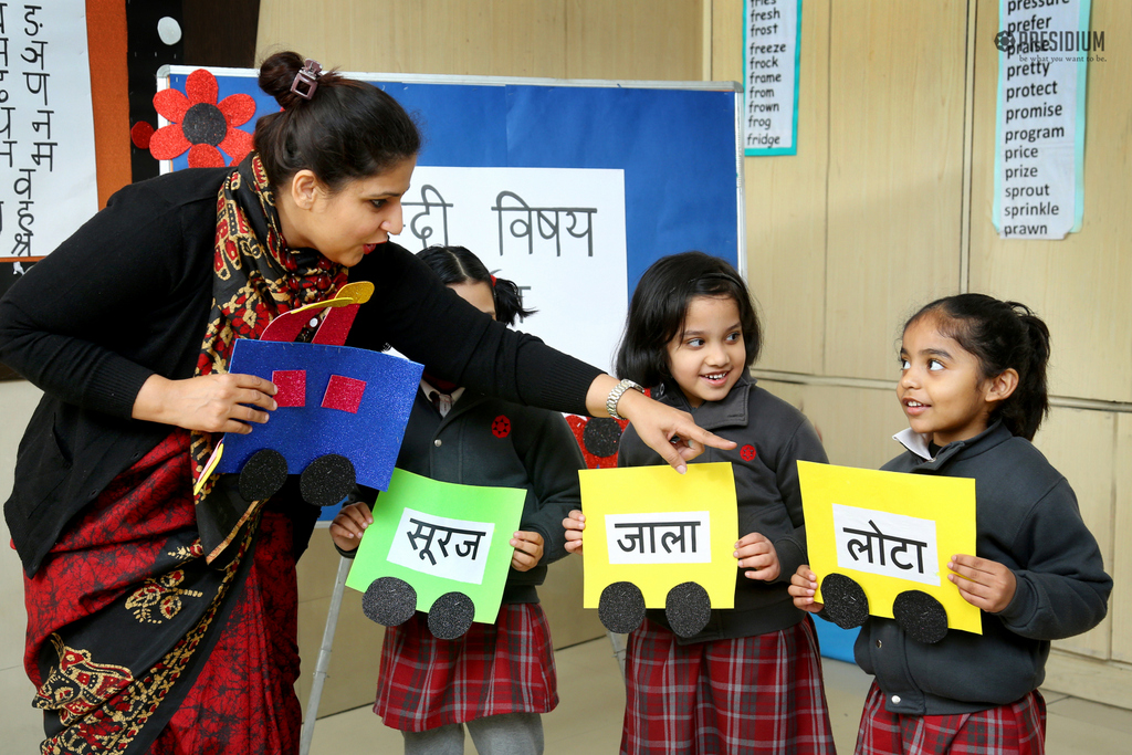 Presidium Indirapuram, ENRICHMENT ACTIVITY: PRESIDIANS HONE THEIR HINDI LANGUAGE SKILLS